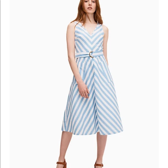 Kate Spade chevron dress - Picture 3 of 5